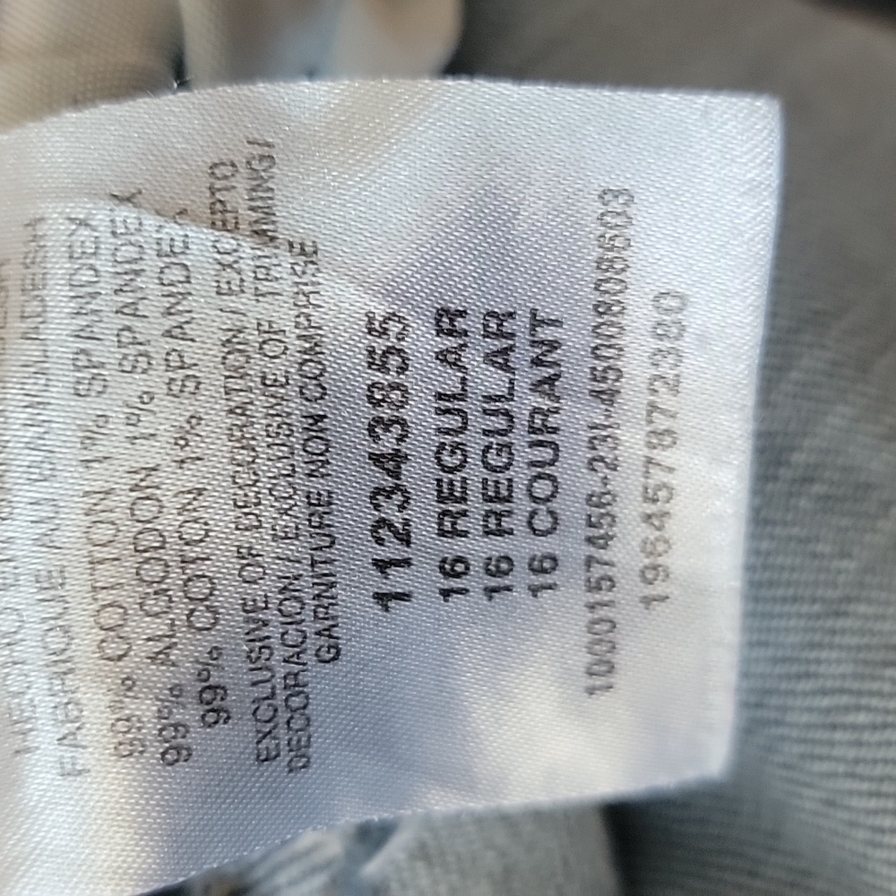 WRANGLER Boy's Classic Boot Medium Wash Basic Casual Bootcut Denim‎ Jeans 16R - Picture 6 of 8